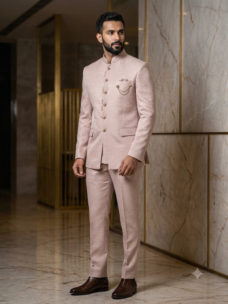 Traditional Men's Classic Jodhpuri Suit