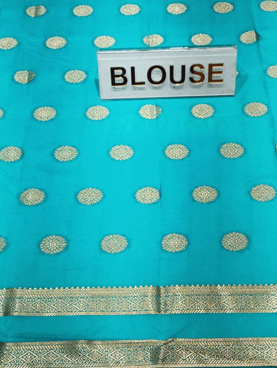 Semi Mysore Silk Saree.