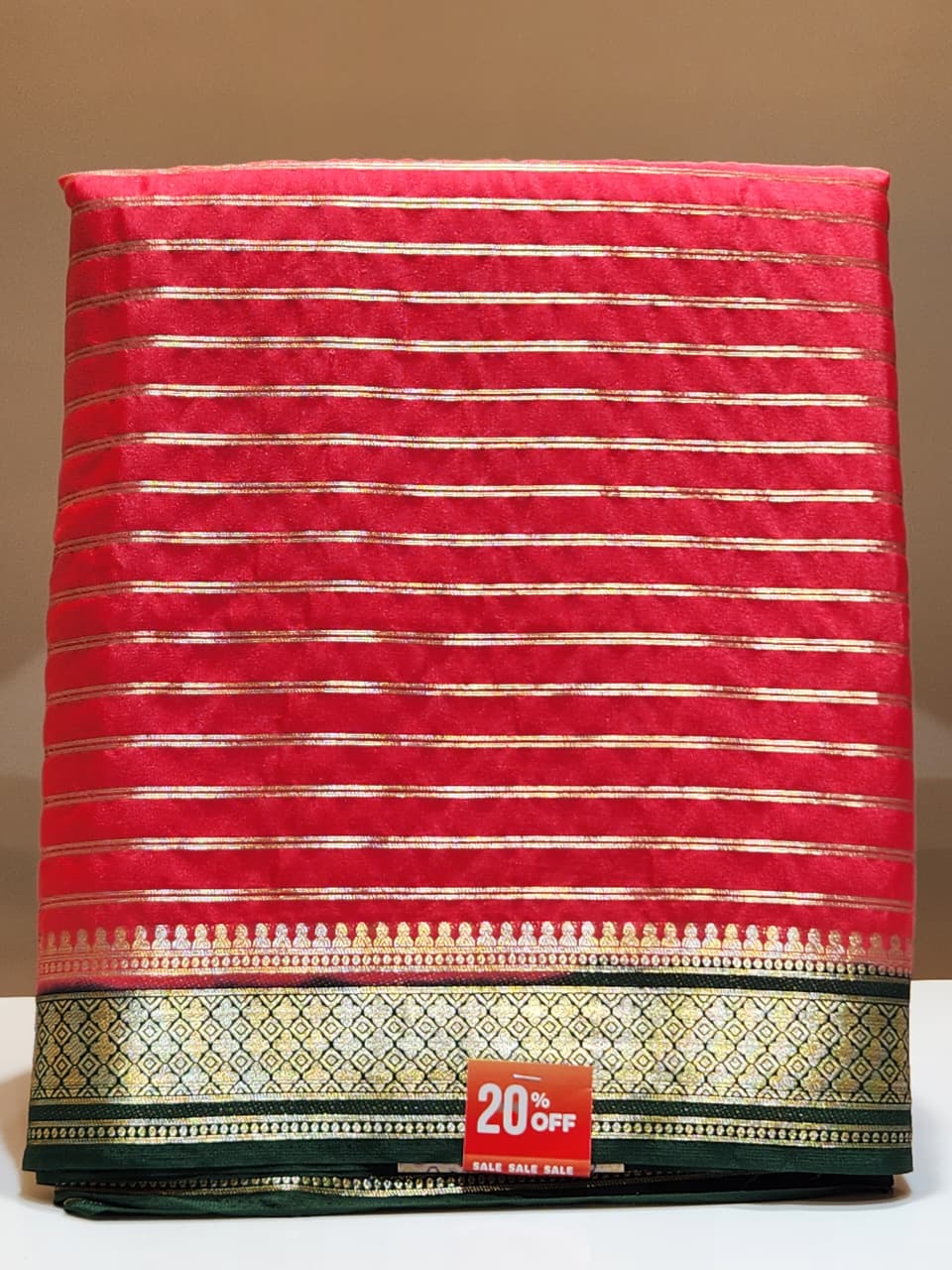 Semi Mysore Silk Saree.