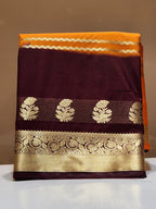 Semi Mysore Silk Saree.