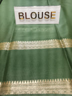 Semi Mysore Silk Saree.