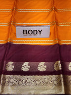 Semi Mysore Silk Saree.