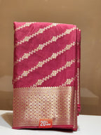 Semi Mysore Silk Saree.