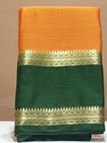 Semi Mysore Silk Saree.