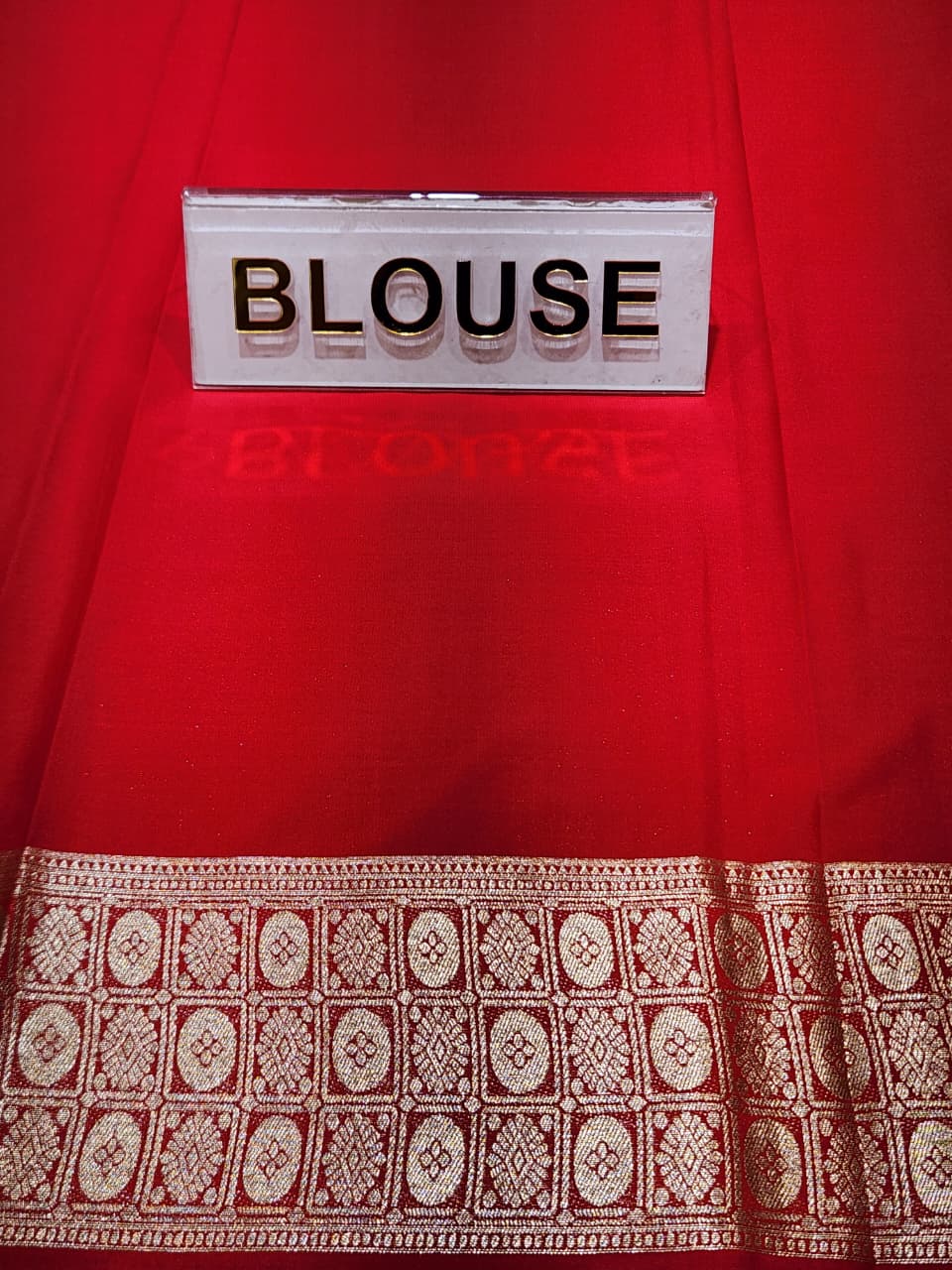 Semi Mysore Silk Saree.