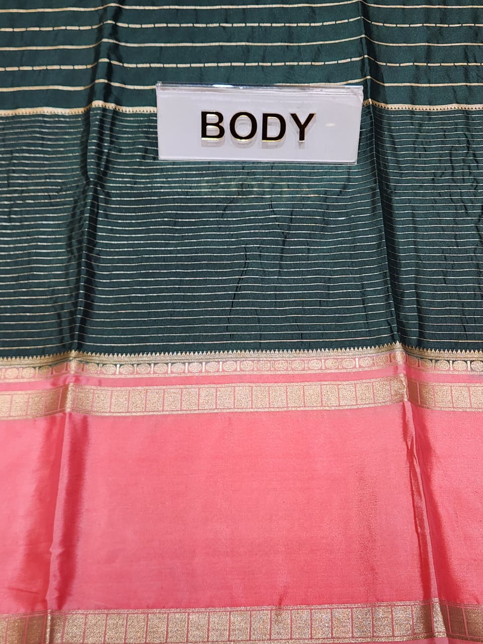 Semi Mysore Silk Saree.