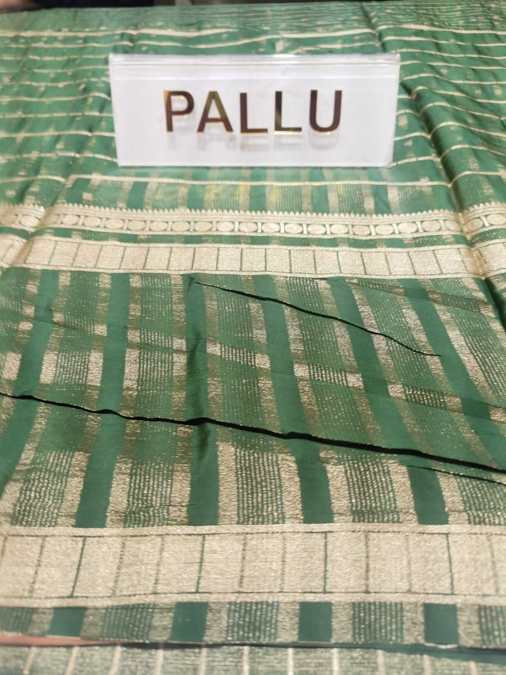 Semi Mysore Silk Saree.