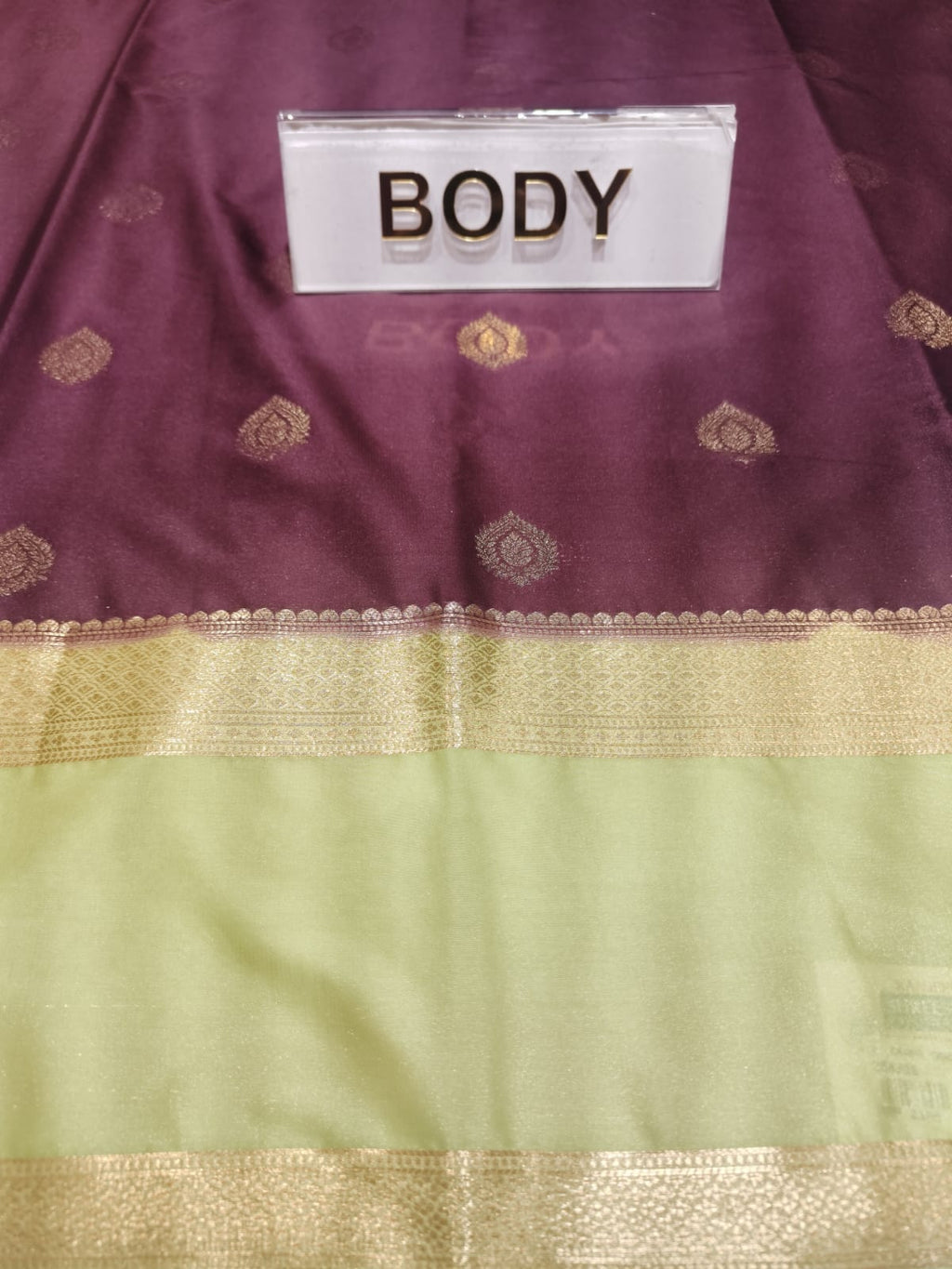 Semi Mysore Silk Saree.