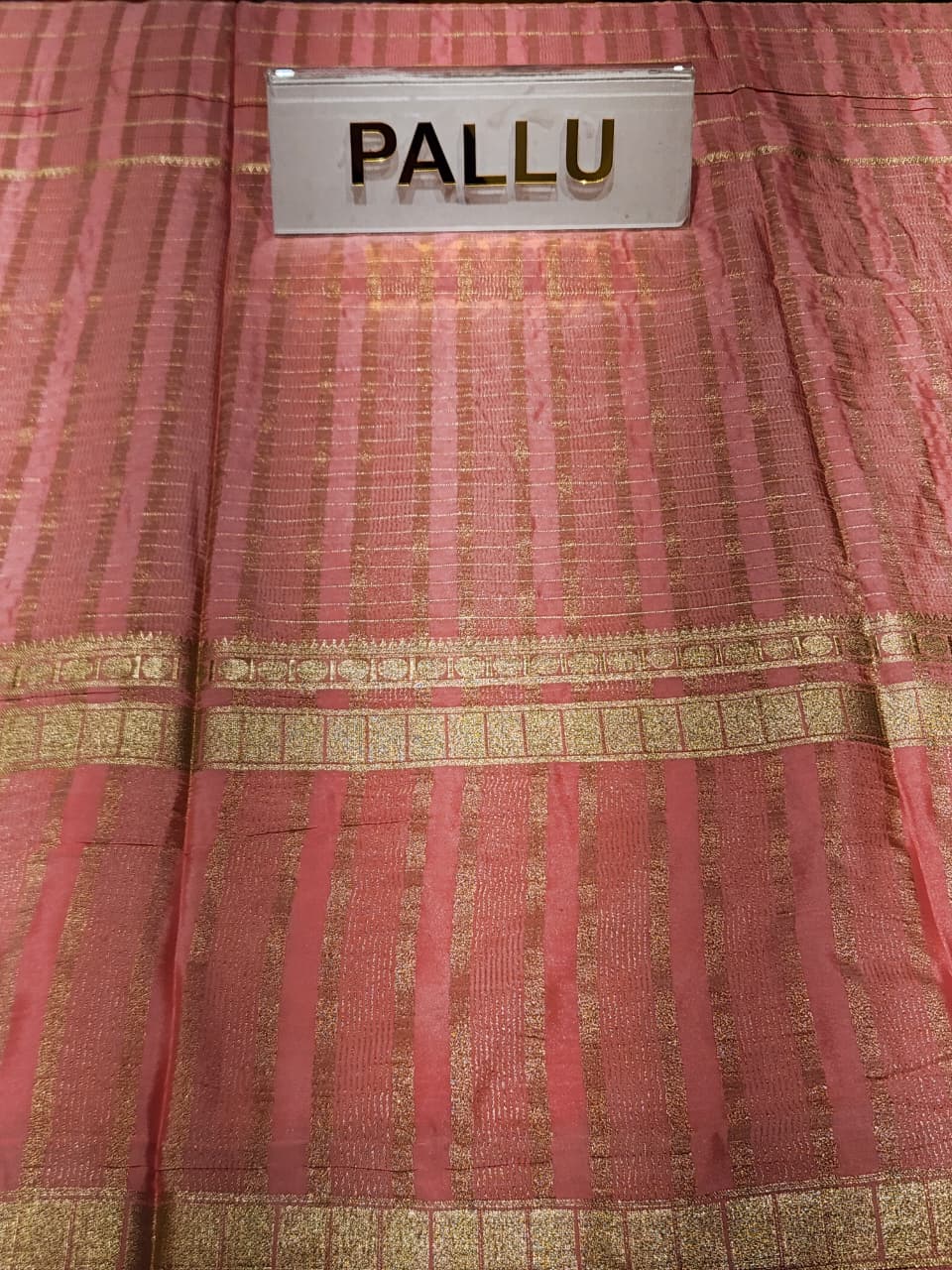 Semi Mysore Silk Saree.