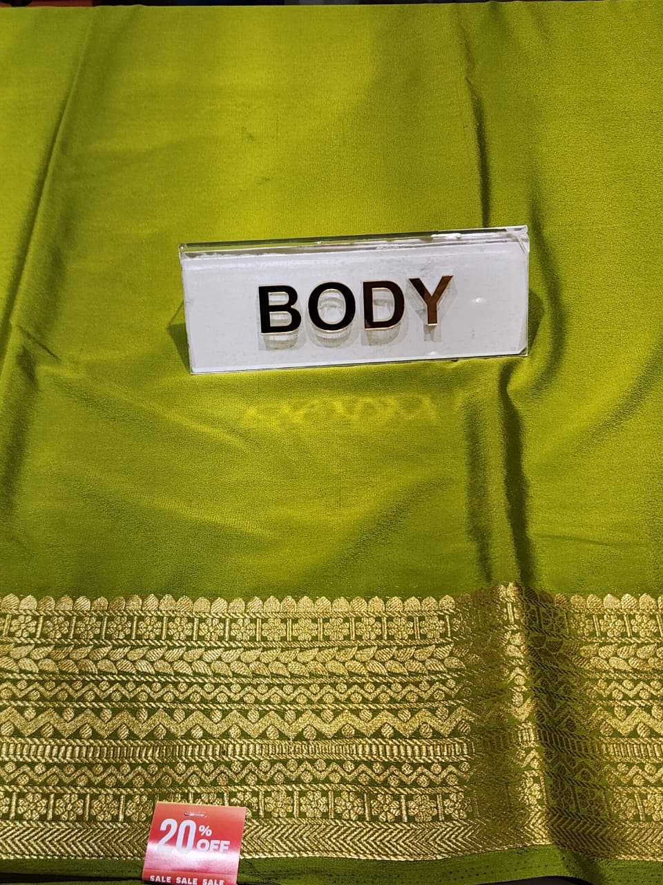 Semi Mysore Silk Saree.