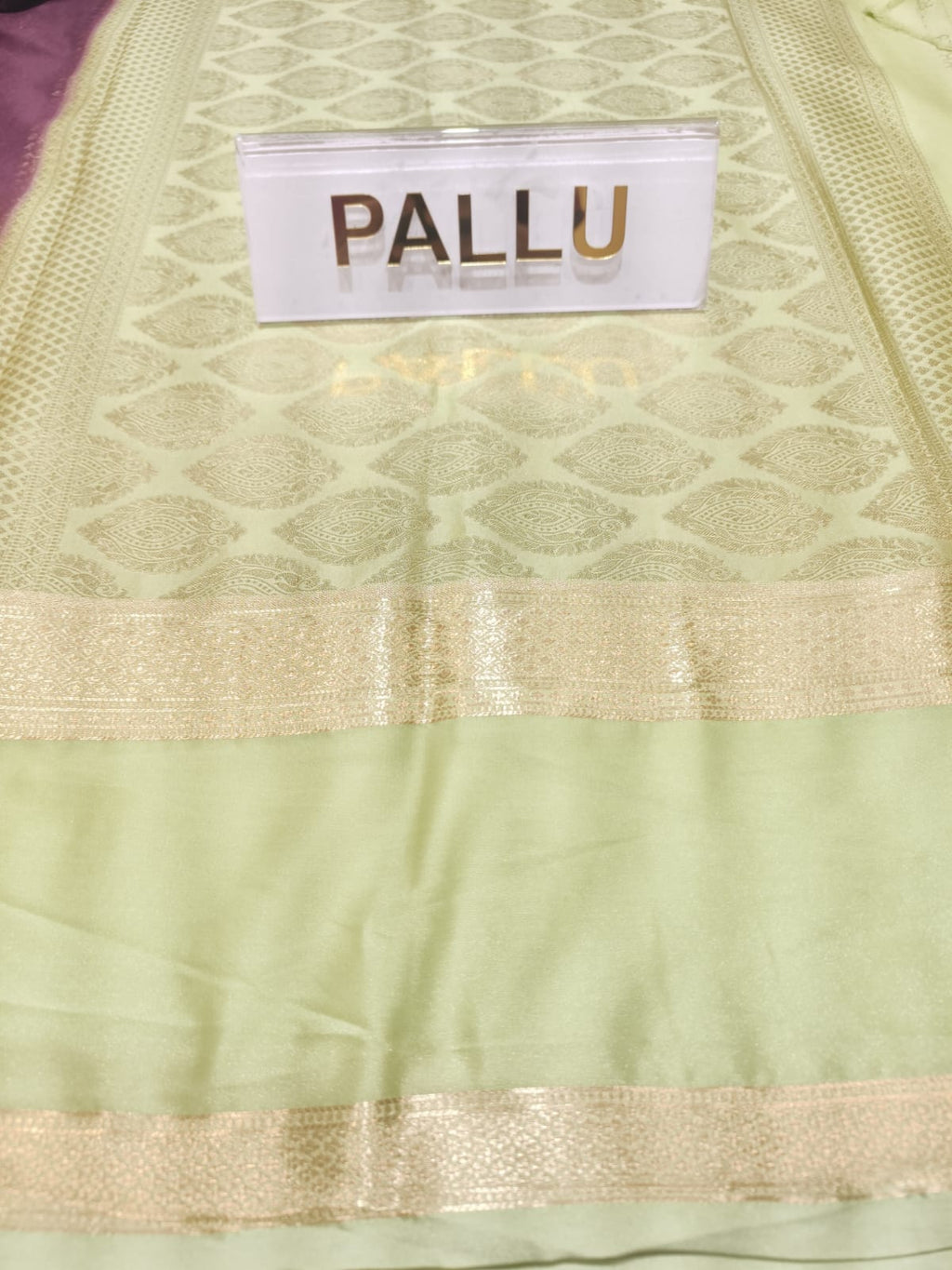 Semi Mysore Silk Saree.
