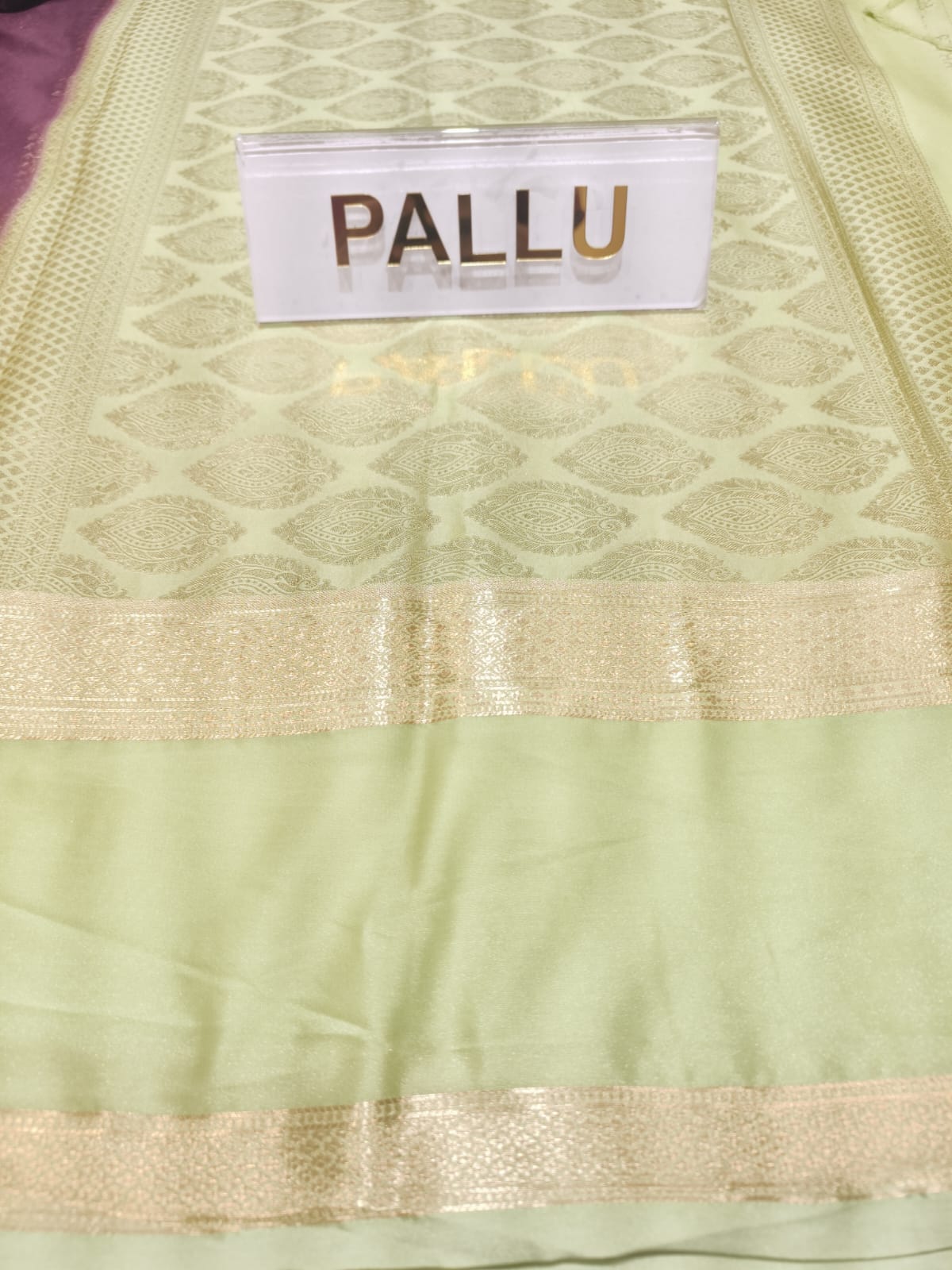 Semi Mysore Silk Saree.