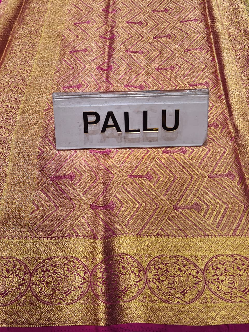 Semi Mysore Silk Saree.