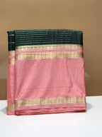 Semi Mysore Silk Saree.