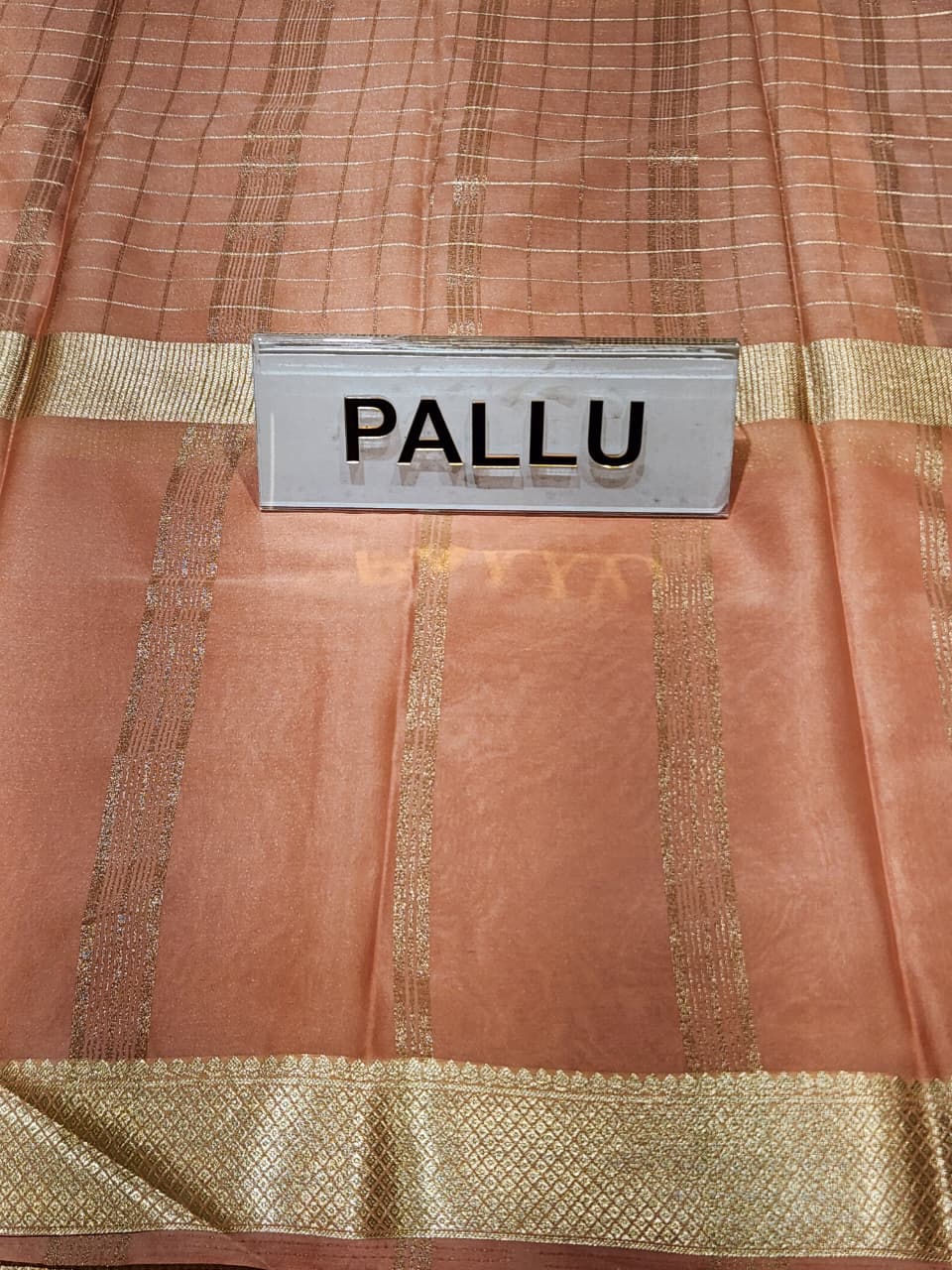 Semi Mysore Silk Saree.