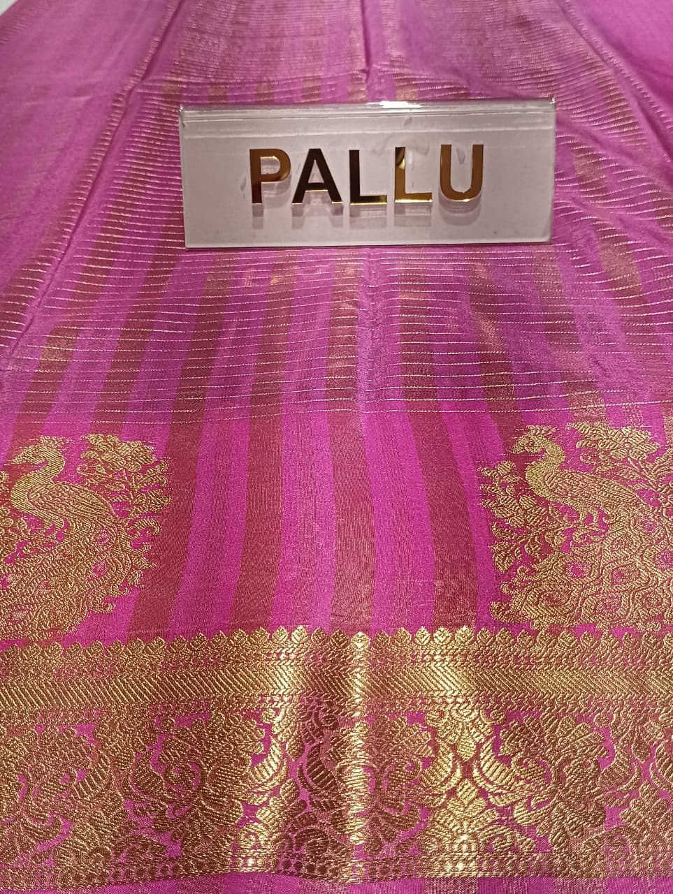 Semi Mysore Silk Saree.
