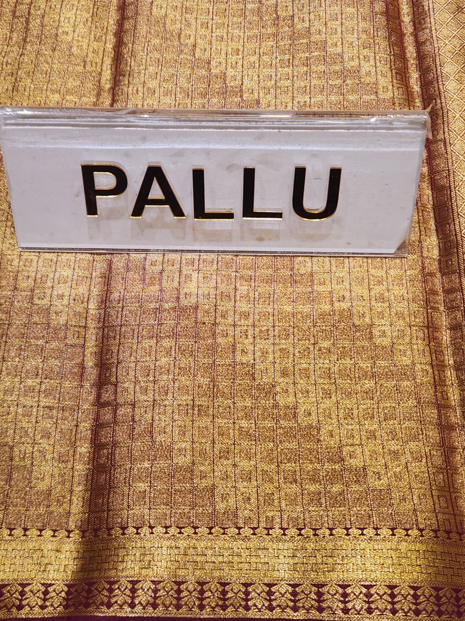 Semi Mysore Silk Saree.