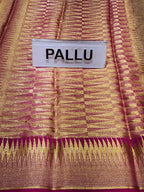 Semi Mysore Silk Saree.