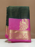Semi Mysore Silk Saree.