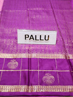 Semi Mysore Silk Saree.