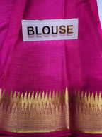Semi Mysore Silk Saree.