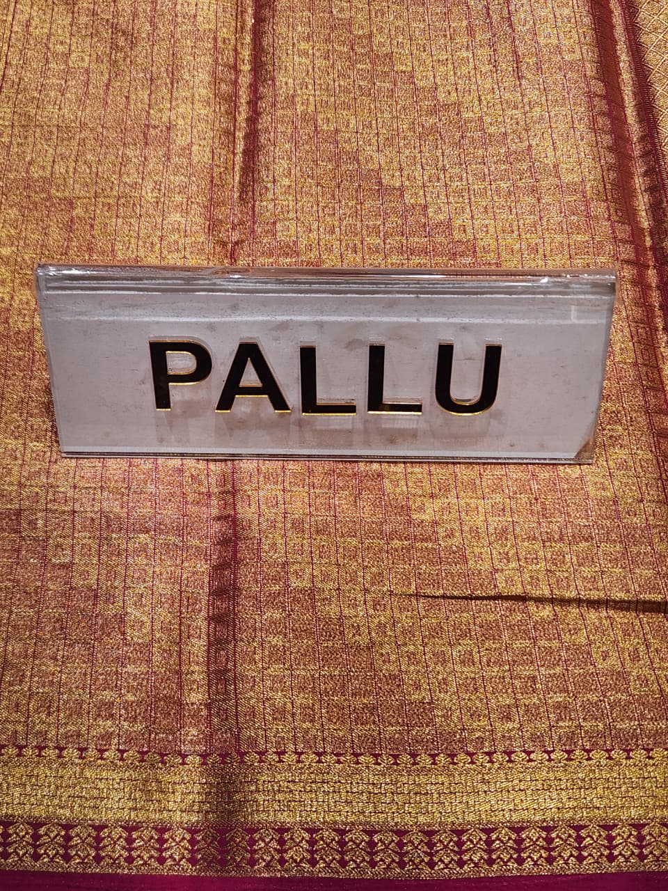 Semi Mysore Silk Saree.