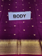 Semi Mysore Silk Saree.