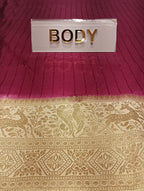 Semi Mysore Silk Saree.