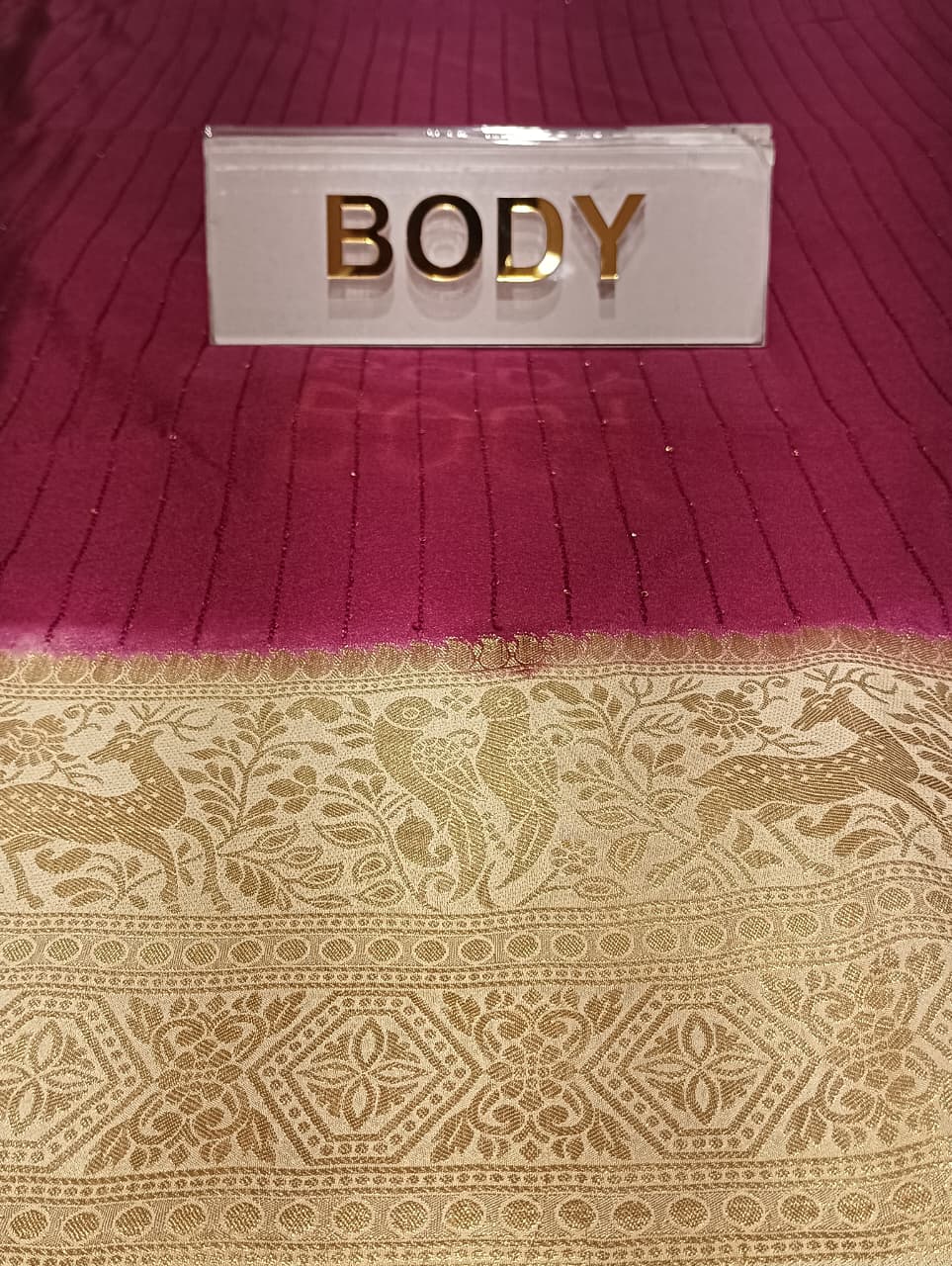 Semi Mysore Silk Saree.