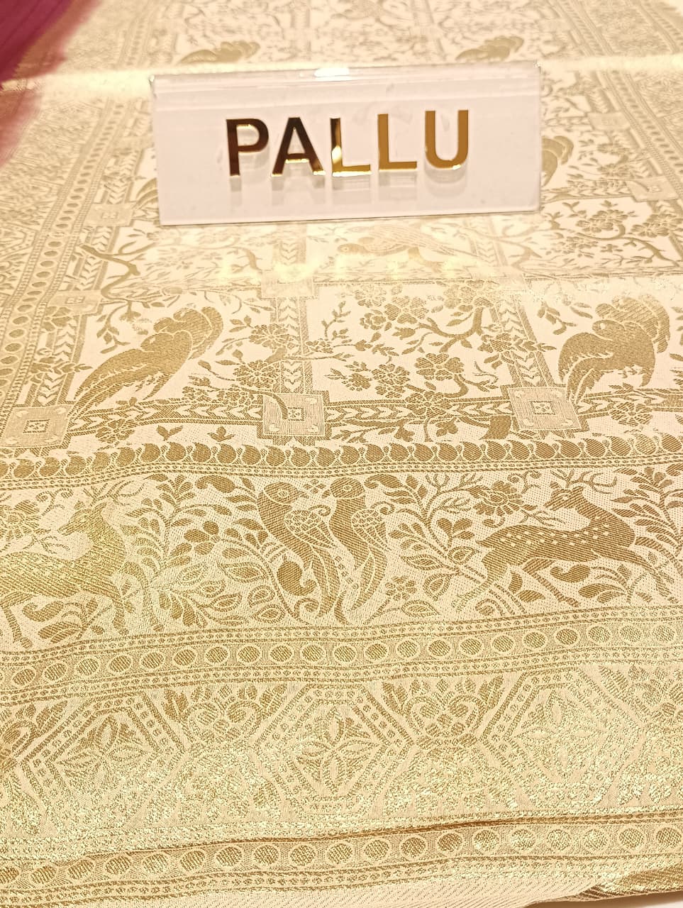 Semi Mysore Silk Saree.
