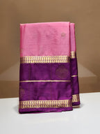 Semi Mysore Silk Saree.
