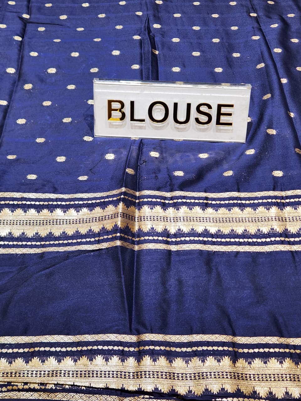 Semi Mysore Silk Saree.