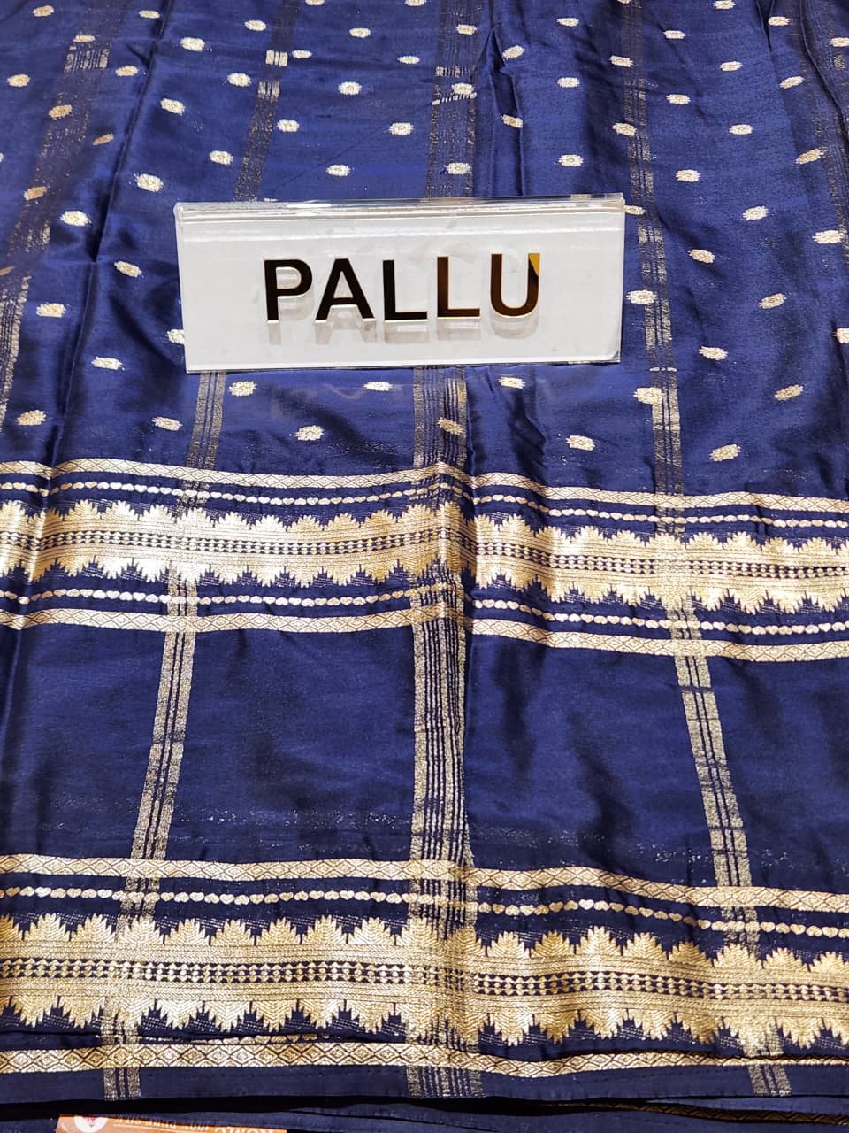 Semi Mysore Silk Saree.