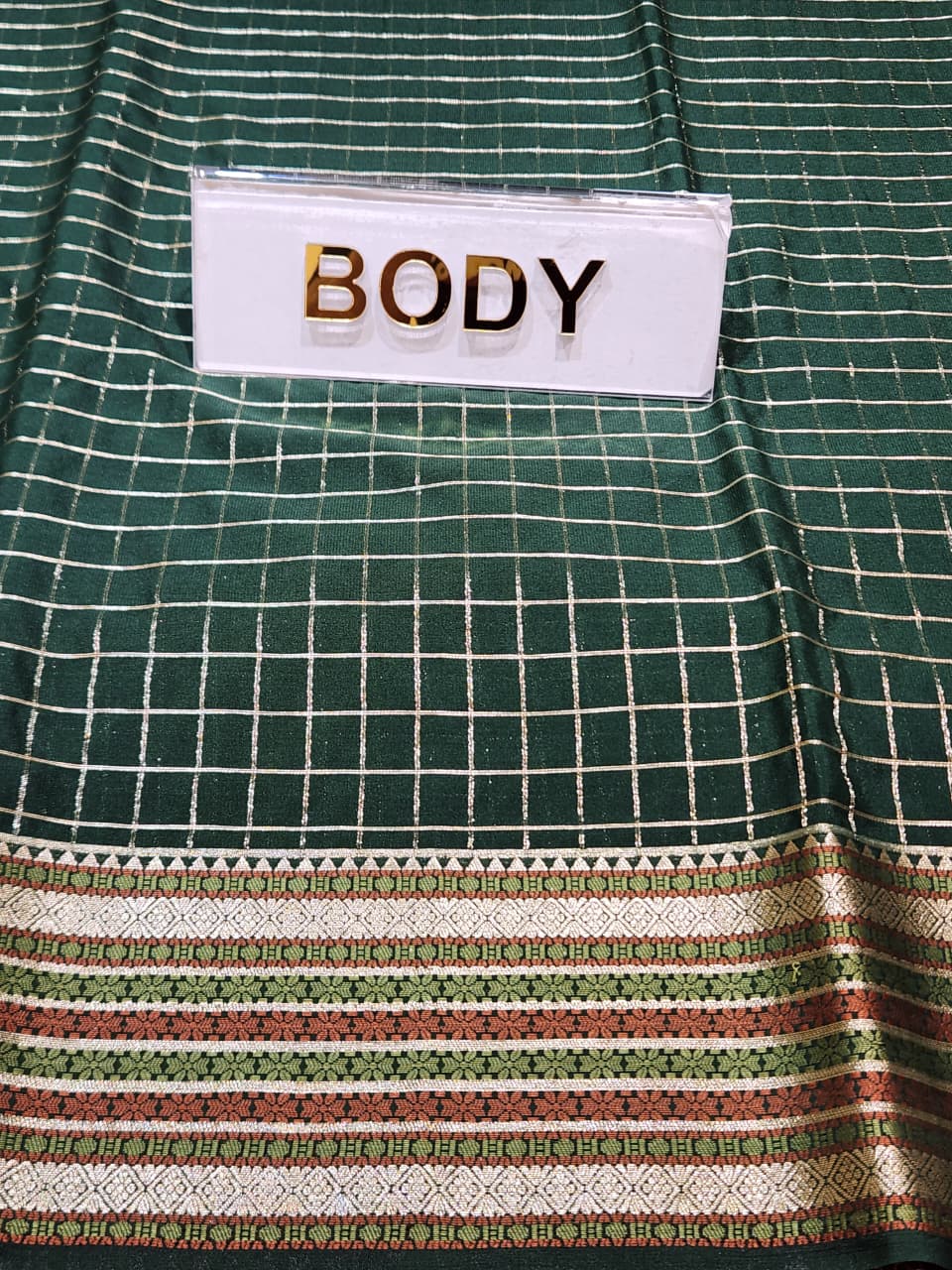Semi Mysore Silk Saree.