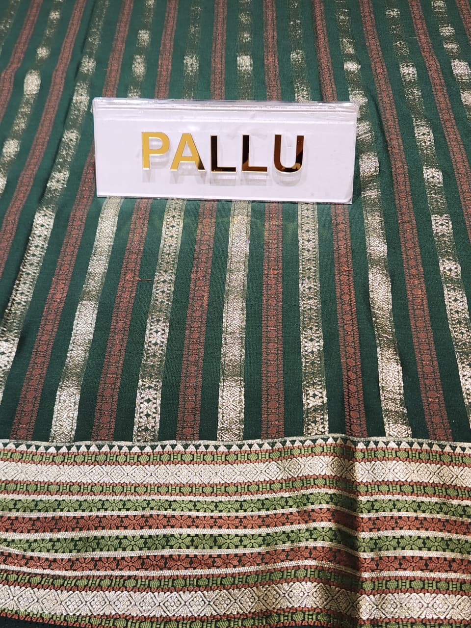 Semi Mysore Silk Saree.