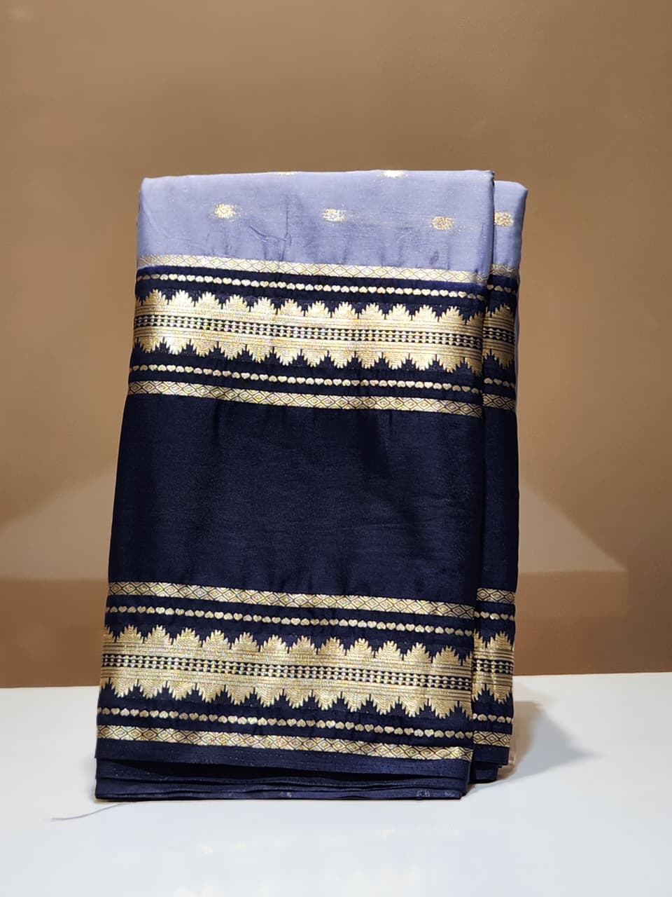 Semi Mysore Silk Saree.