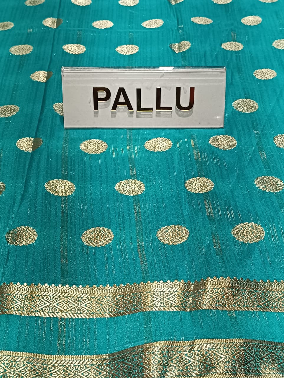 Semi Mysore Silk Saree.