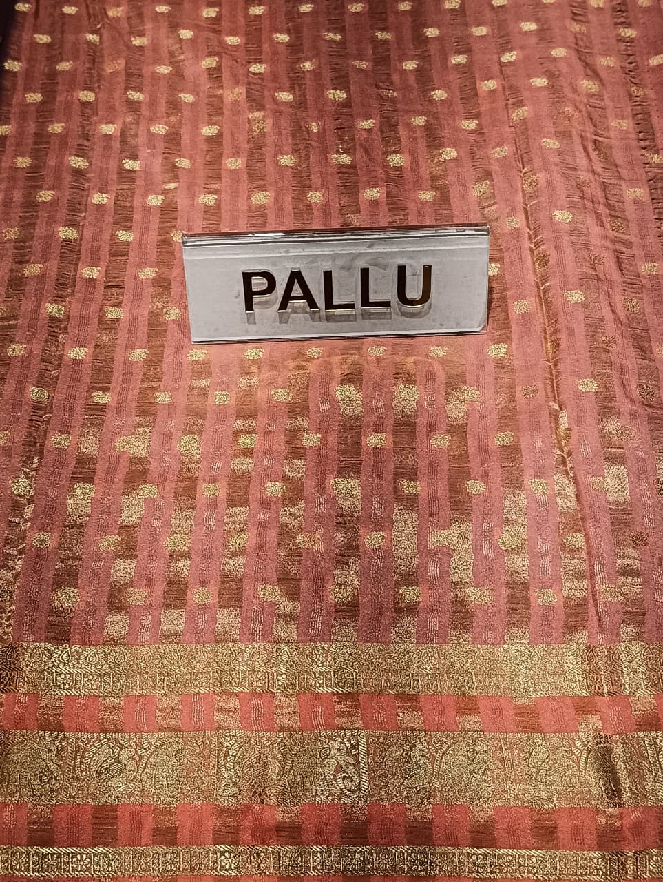 Semi Mysore Silk Saree.