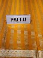 Semi Mysore Silk Saree.