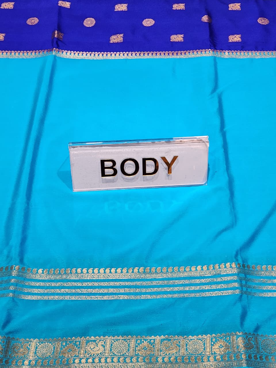 Semi Mysore Silk Saree.