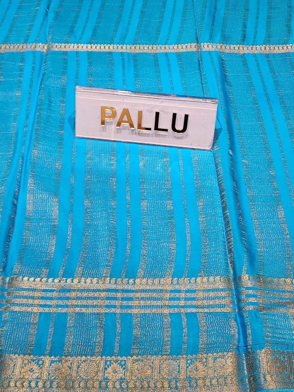 Semi Mysore Silk Saree.