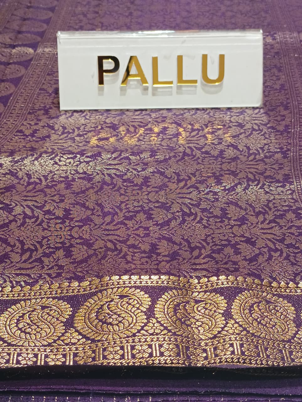 Semi Mysore Silk Saree.
