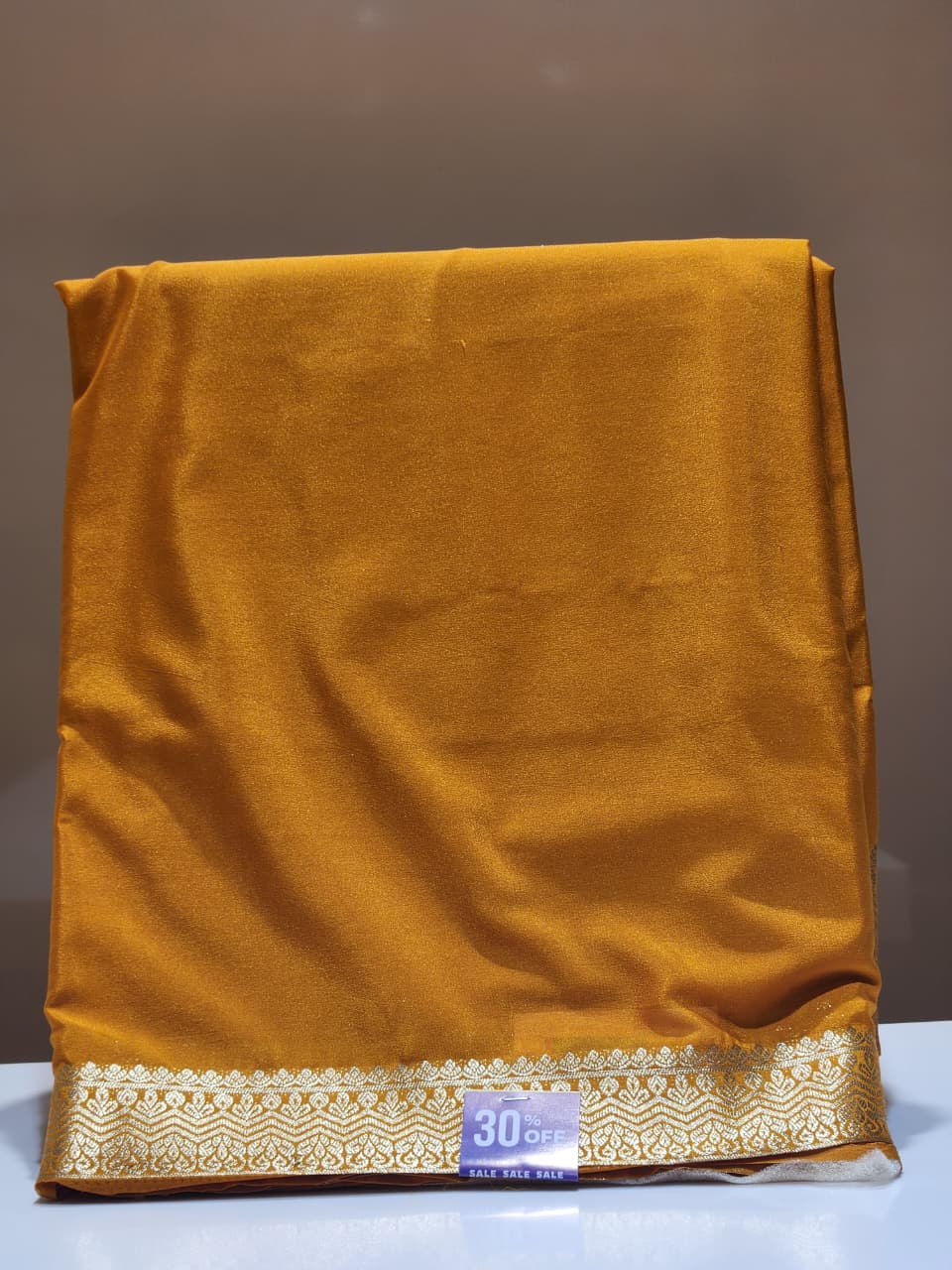 Semi Mysore Silk Saree.