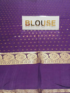 Semi Mysore Silk Saree.