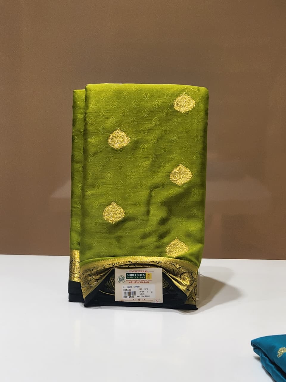 Semi Mysore Silk Saree.