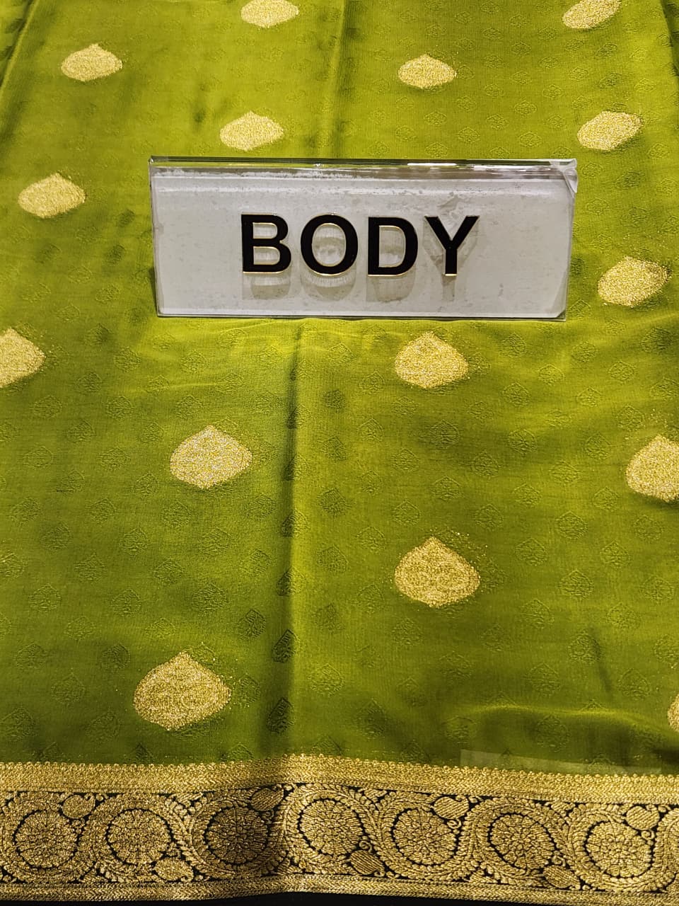 Semi Mysore Silk Saree.