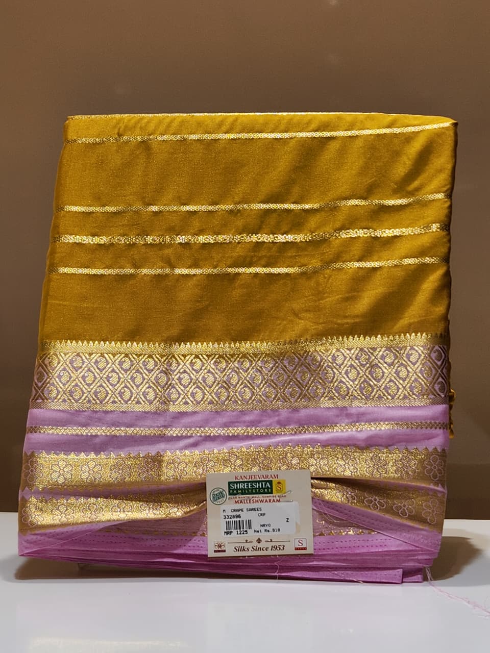 Semi Mysore Silk Saree.