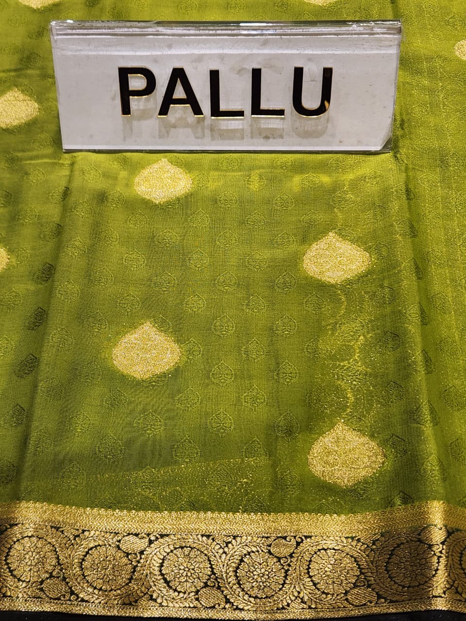 Semi Mysore Silk Saree.