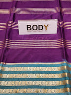 Semi Mysore Silk Saree.