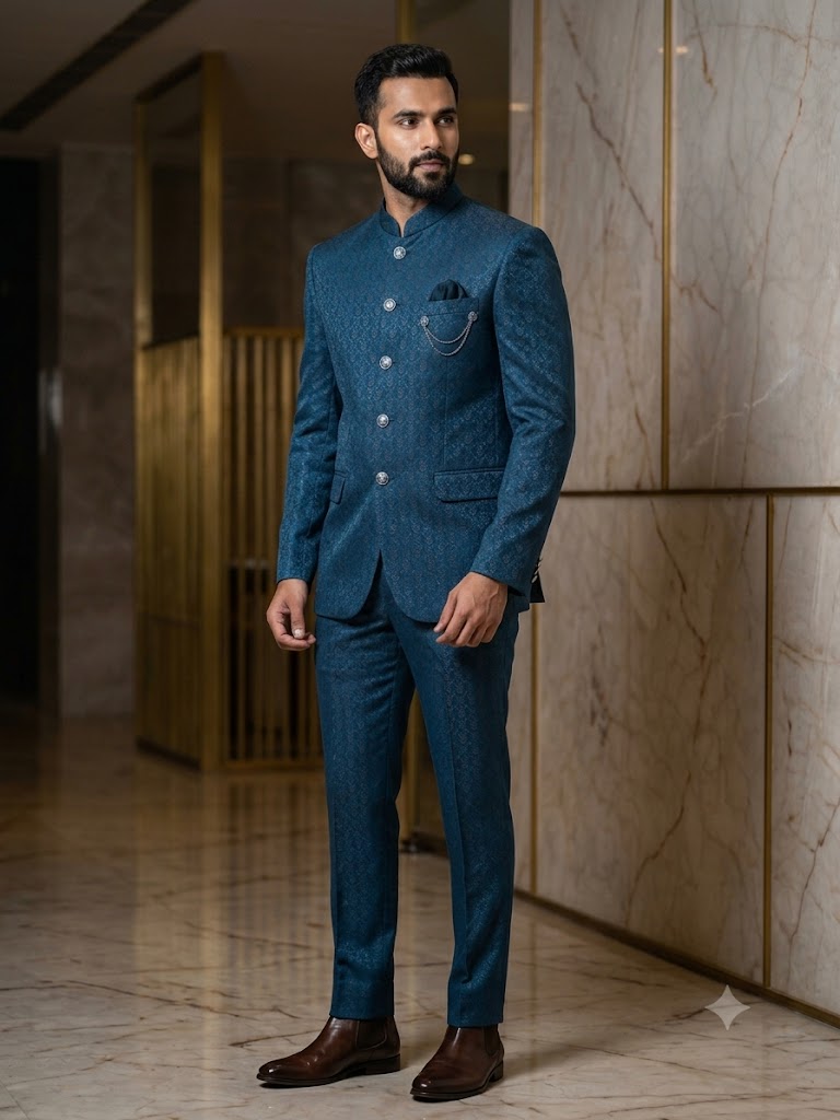 Traditional Men's Classic Jodhpuri Suit